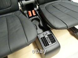 Genuine X5 Bmw F15 2013-2018 Rear Third Row Electric Folding Seats Leather Black