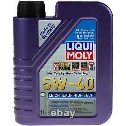 Inspektionskit Filter Liqui Moly Oil 6L 5W-40 for BMW 3er E46 320d 318d 318td