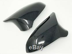 M4 / M3 Real Carbon Fibre Replacement Wing Mirrors for BMW F80 F82 F83