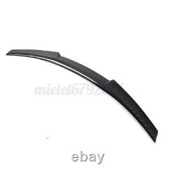 M4 Style Real Carbon Fiber Boot Trunk Spoiler For Bmw 3 Series E90 M3 Saloon Uk