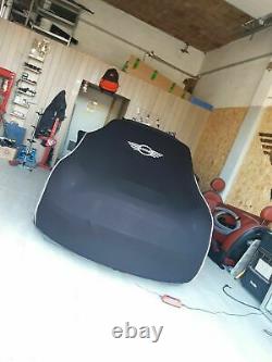 MINI indoor custom made car cover with logo Black/Red/White/Orange. NEW