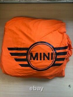 MINI indoor custom made car cover with logo Black/Red/White/Orange. NEW
