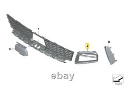 NEW GENUINE BMW 1 SERIES F40 M135i FRONT BUMPER AIR INTAKE GRILL OPEN SET