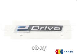 NEW GENUINE BMW i3 i8 SERIES I01 I12 I15 REAR EDRIVE EMBLEM LABEL BADGE 7338202