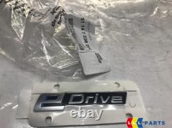 NEW GENUINE BMW i3 i8 SERIES I01 I12 I15 REAR EDRIVE EMBLEM LABEL BADGE 7338202