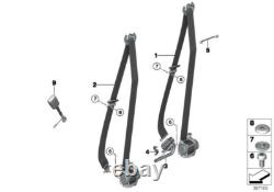 NEW Genuine BMW Upper Belt Front Right Black 72117343630