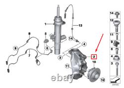 New Bmw 3 F30, F80 Front Left Steering Knuckle 6853819 31216853819 Genuine 12-20