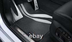 New Bmw 5 Series F10 F11 M Performance Floor Mats Front Set Rhd 51472365218