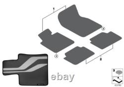 New Bmw 5 Series F10 F11 M Performance Floor Mats Front Set Rhd 51472365218