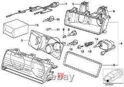 New Bmw E36 Cabrio Coupe Sedan Left Yellow Lamp Lens 63121393359 Genuine