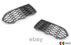 New Bmw Genuine F22 F23 2 Series M2 Front Bumper Grill Trim Left Right Pair Set