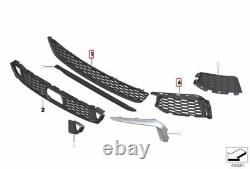 New Genuine BMW M5 F90 16-18 Front Left Right Open + Center Air Grille Set OEM