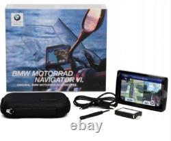 New Genuine BMW Motorrad Navigator 6 VI SAT NAV 77528355994