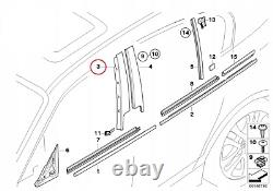 New Genuine Bmw 1 Series E87 Front Door Window Frame B Pillar O/s Right 7068100