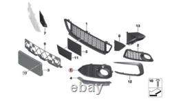 New Genuine Bmw 1 Series F20 Front M Bumper Lower Open Grid Grille Left N/s