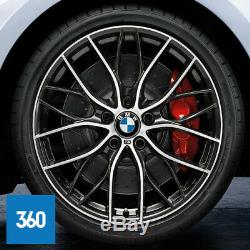 New Genuine Bmw 20 405 M Sport Double Spoke Alloy Wheels Tyres 3 4 Series F30