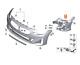 New Genuine Bmw 2 Series G42 Coupe Front Bumper Support Right O/s 51118497314