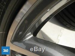New Genuine Bmw 3 4 Series 19 442 M Sport Orbit Grey Alloy Wheels Tyre Tpms Set
