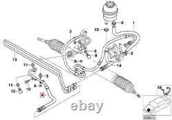 New Genuine Bmw 3 Series E46 Power Steering Return Hose 32416774214
