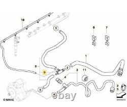New Genuine Bmw 5 7 Series E60 E61 E65 N57n Engine Fuel Distribution Line