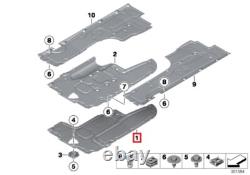 New Genuine Bmw 5 7 Series F10 F07 F01 F02 Transmission Underbody Panel 7207147