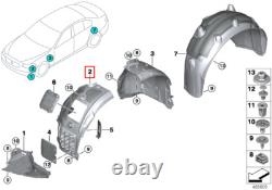 New Genuine Bmw 5 Series G30 G31 Front Fender Wheel Arch Housing Cover Right O/s