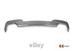 New Genuine Bmw 6 F12 F13 F06 11-17 Rear Bumper Diffuser With Two Muffler Holes