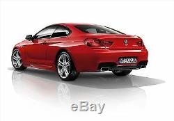 New Genuine Bmw 6 F12 F13 F06 11-17 Rear Bumper Diffuser With Two Muffler Holes