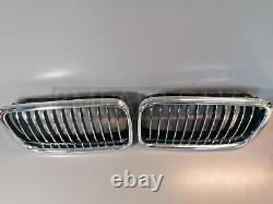 New Genuine Bmw 7 Ser E38 From 09/98 Bumper Grille Front Pair 8231595 & 8231596