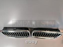 New Genuine Bmw 7 Ser E38 From 09/98 Bumper Grille Front Pair 8231595 & 8231596