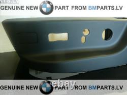 New Genuine Bmw E39 E38 Seat Switch Cover Front Left Side Black 52107058008