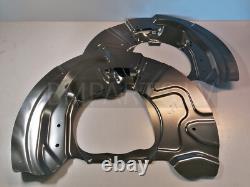 New Genuine Bmw E70 E71 F15 F16 M Brake Prot. Plate Front Pair 6895051 & 6895052