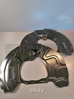 New Genuine Bmw E70 E71 F15 F16 M Brake Prot. Plate Front Pair 6895051 & 6895052