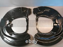New Genuine Bmw E70 E71 F15 F16 M Brake Prot. Plate Front Pair 6895051 & 6895052