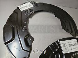 New Genuine Bmw E90 E92 E84 Brake Protection Plate Front Pair 6787319 & 6787320