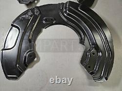 New Genuine Bmw E90 E92 E84 Brake Protection Plate Front Pair 6787319 & 6787320