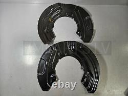 New Genuine Bmw E90 E92 E84 Brake Protection Plate Front Pair 6787319 & 6787320