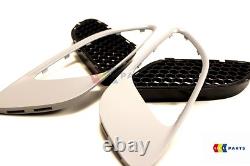 New Genuine Bmw E90 E92 E93 M3 Front Hood Grille + Frame Pair Right O/s Left N/s