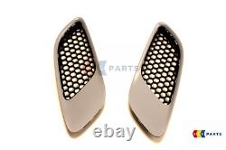 New Genuine Bmw E90 E92 E93 M3 Front Hood Grille + Frame Pair Right O/s Left N/s