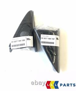 New Genuine Bmw E92 E93 Front Door Speaker Tweeter Cover With Foam Pair Set