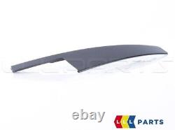 New Genuine Bmw F10 F11 Front Exterior Door B-pillar Panel Matte Black Left N/s