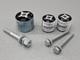 New Genuine Bmw F20 F30 F31 F32 F36 Rear Axle Rubber Mounting Set With Bolts