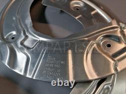New Genuine Bmw G30 G31 G11 Brake Protection Plate Front Pair 6861797 & 6861798