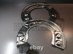 New Genuine Bmw G30 G31 G11 Brake Protection Plate Front Pair 6861797 & 6861798