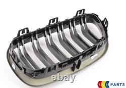 New Genuine Bmw M2 F87 Front Bumper Centre Radiator Grille Set Right Left