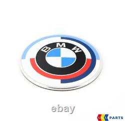 New Genuine Bmw Rear Trunk 50 Years Badge Emblem Lettering 82mm 51148087189