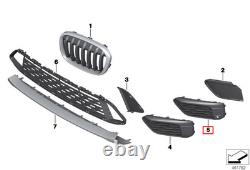 New Genuine Bmw X1 Series F48 Front Bumper Lower Side Grille Sport Pdc Right O/s
