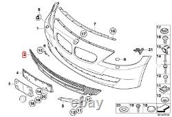 New Genuine Bmw Z4 Series E85 E86 Front Bumper Central Lower Grill 51117158831