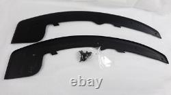 New Genuine OE BMW 1 Series F20 F21 Front Splitter Matt Black Left Right 2336503