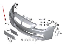 New Oem Bmw 6 Gran Coupe F06 Front M Bumper 51118068940 8068940 Genuine 12-18